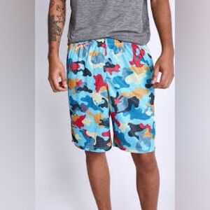 Champion blue camo shorts
